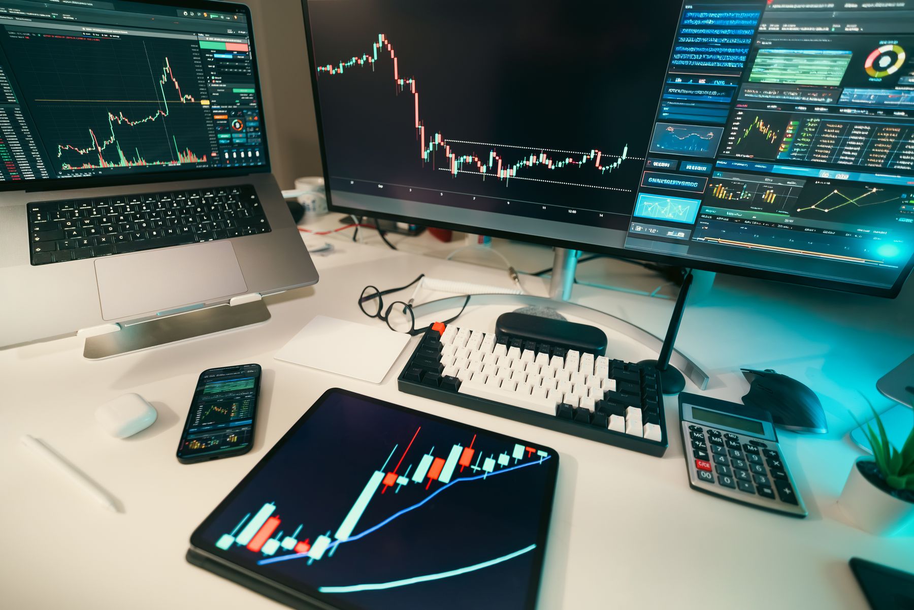 Financial data workstation used for developer automation